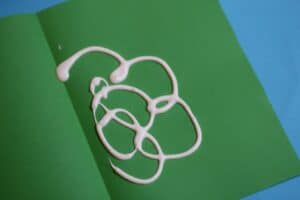 how to make a paint splat kids craft