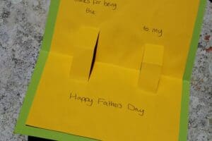 diy pop up fathers day card