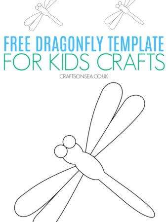 dragonfly template free printable