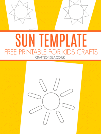sun craft template