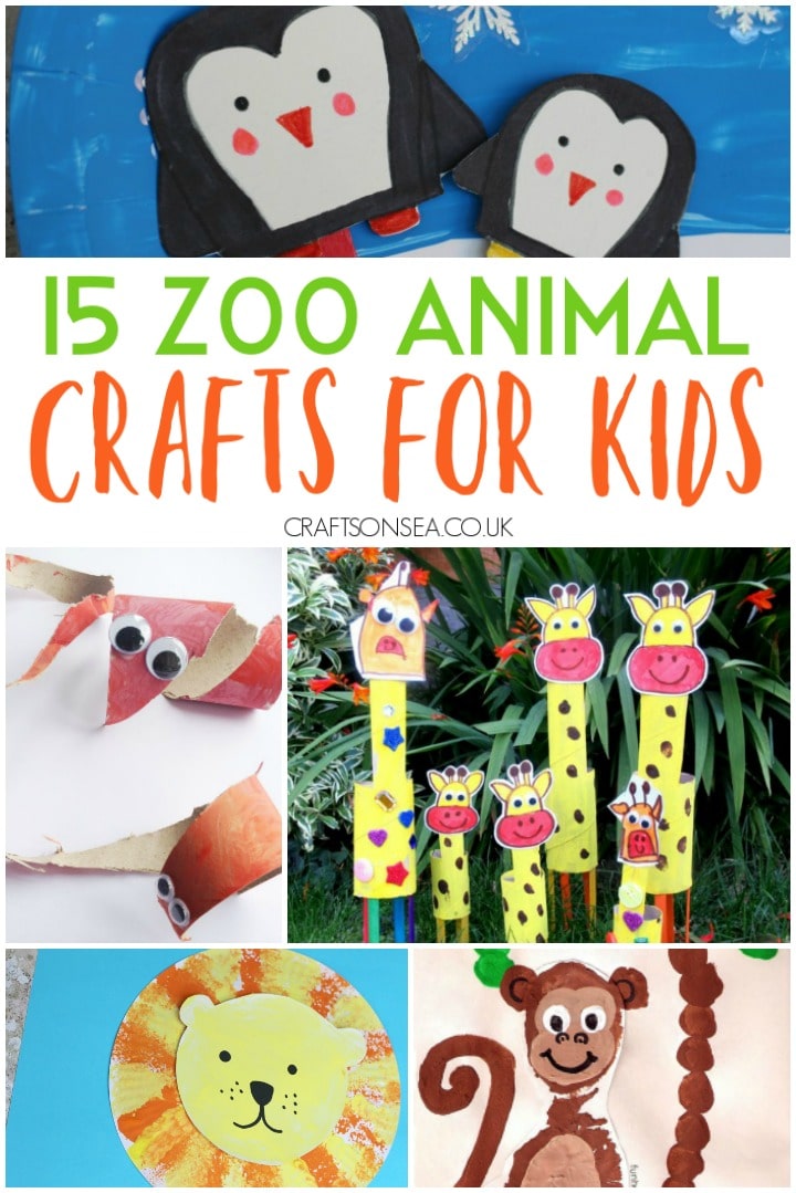 zoo animal crafts for kids