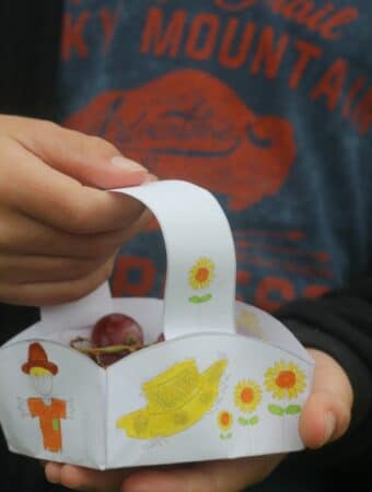scarecrow craft for kids free printable