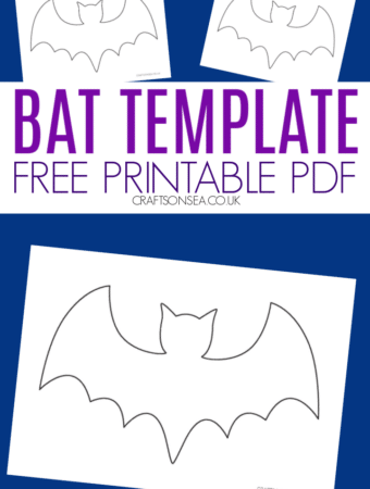 bat template printable pdf