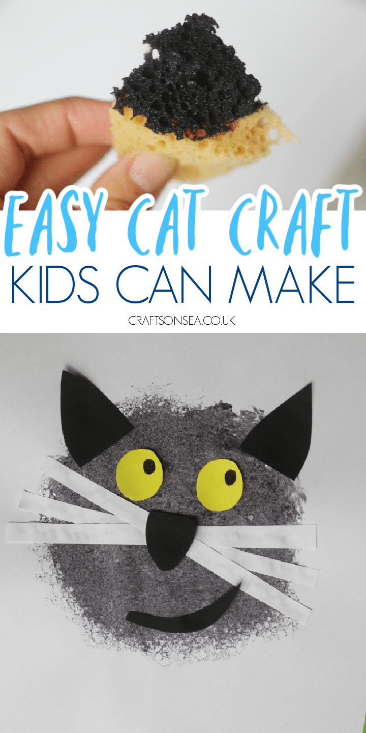 easy cat craft kids can make