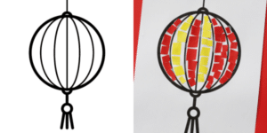 Spring Blossom Chinese Lantern Craft - Crafts on Sea