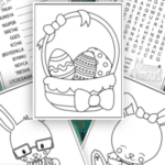 3D Printable Easter Craft (FREE Template) - Crafts on Sea