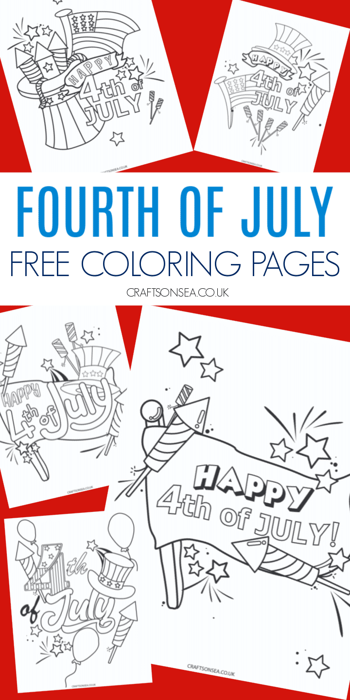 4th of july coloring pages printables