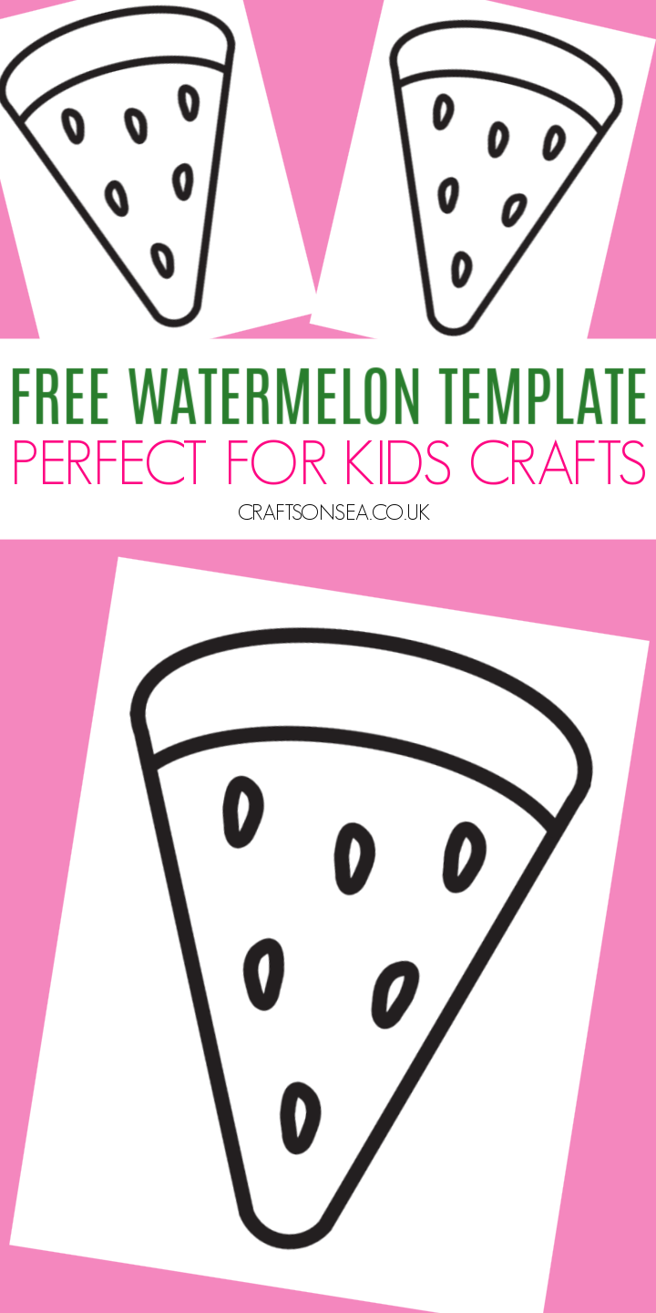 Watermelon Template Printable