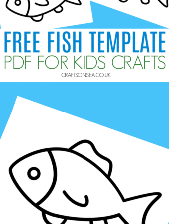 free fish template printable pdf kids crafts