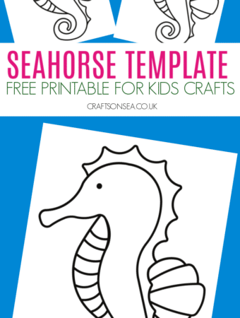free printable seahorse template for kids