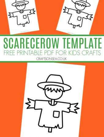 scarecrow template printable free