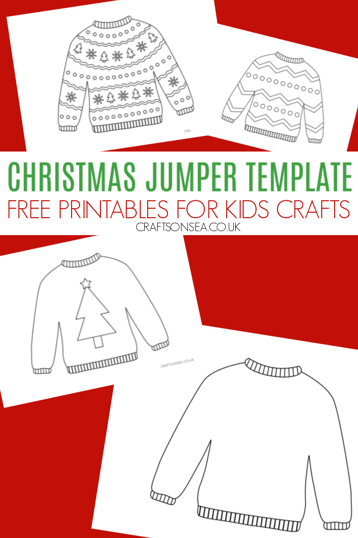 christmas jumper template christmas sweater