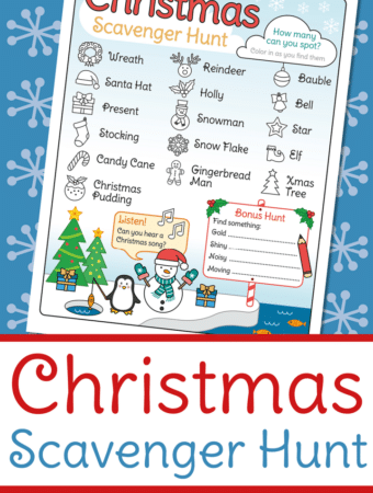 christmas scavenger hunt