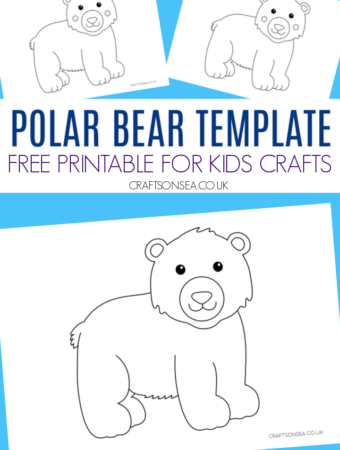 polar bear template free