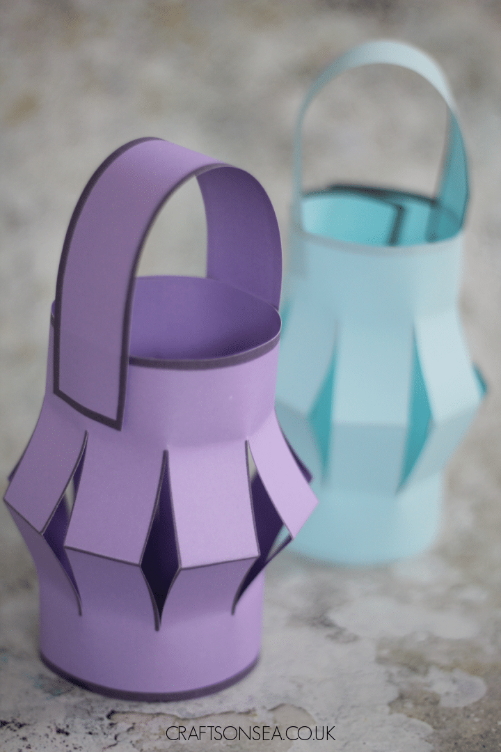 Printable Paper Lantern Template Crafts On Sea - Paper Lanterns Diy Template