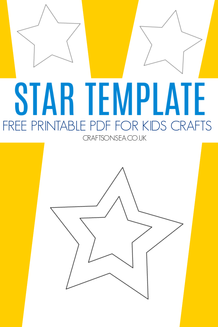 Customized Star Stencil Shapes