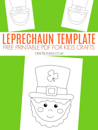 leprechaun template printable