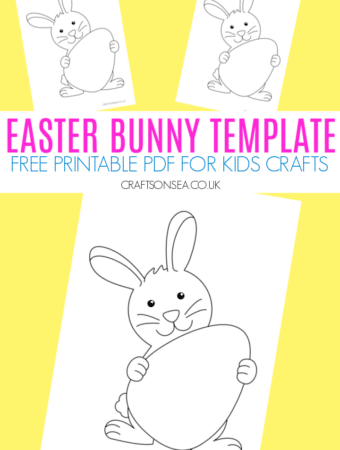 easter bunny template