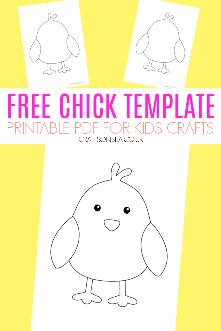 free chick template