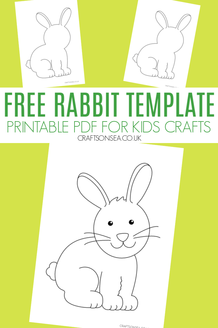 free rabbit template