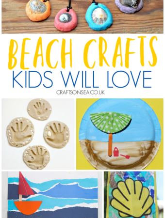 beach crafts for kids