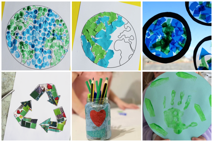 earth day crafts for toddlers and preschoolers