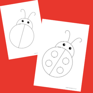free ladybug template