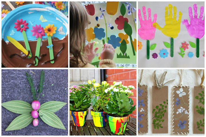 garden crafts for toddlers and preschoolers
