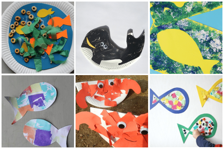 ocean crafts for toddlers and preschoolers