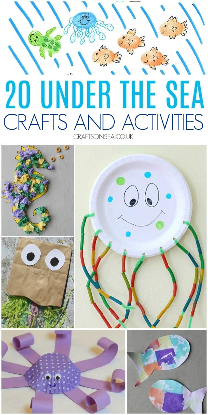 under the sea activities for toddlers 1 and 2 year olds