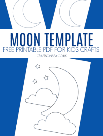 moon template printable
