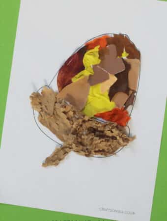 acorn craft for kids