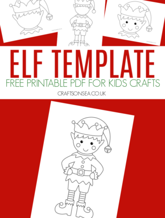 elf template printable PDF