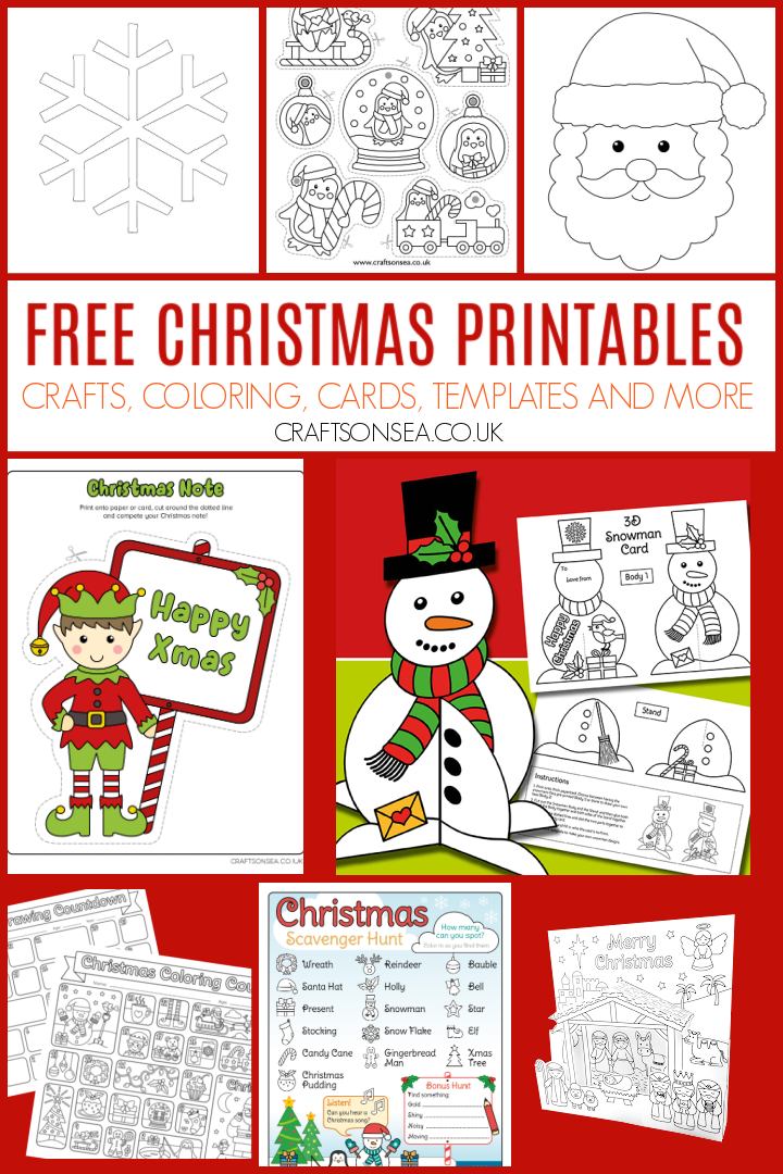free Christmas printables PDF