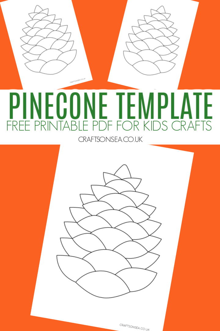 pinecone template printable