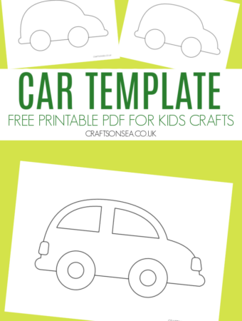 car template printable