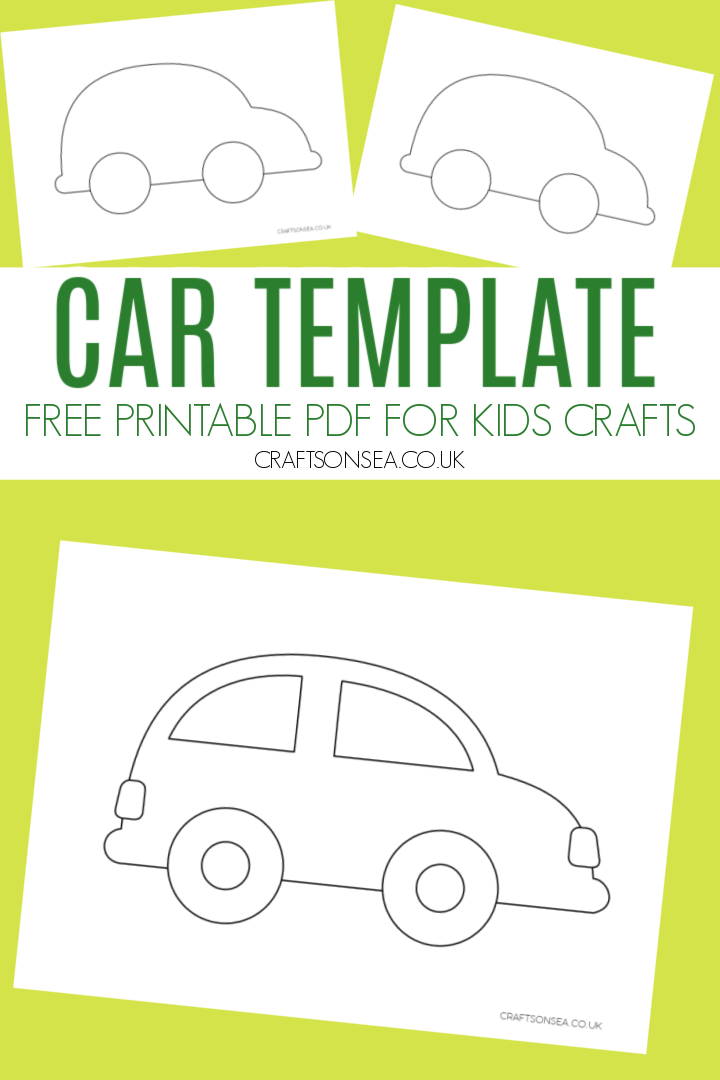 Car Template Printable Free Download