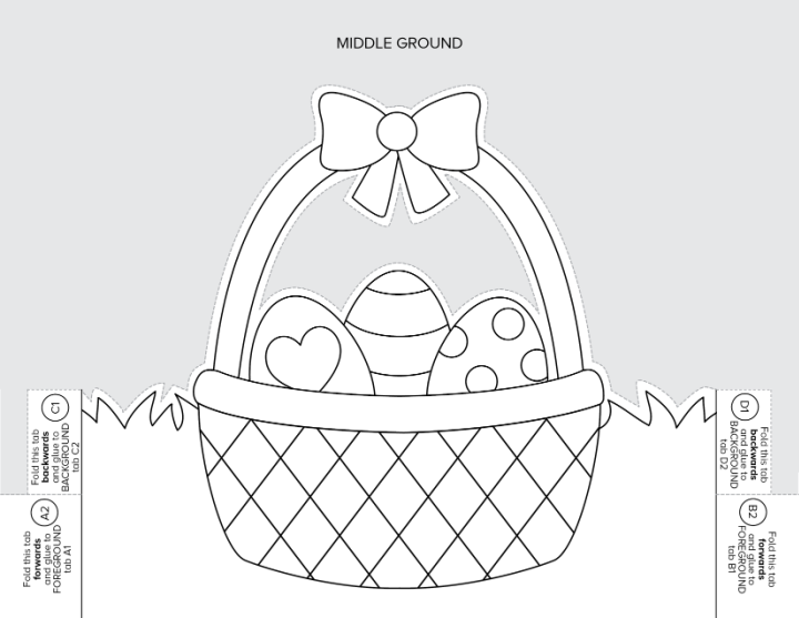easter craft template