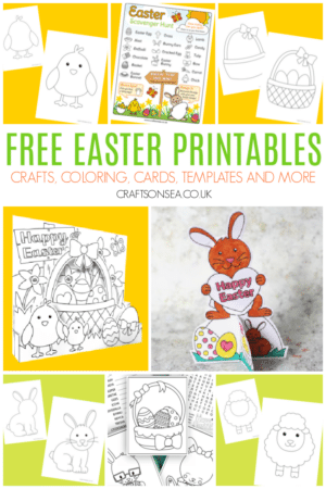Free Easter Printables For Kids - Crafts on Sea