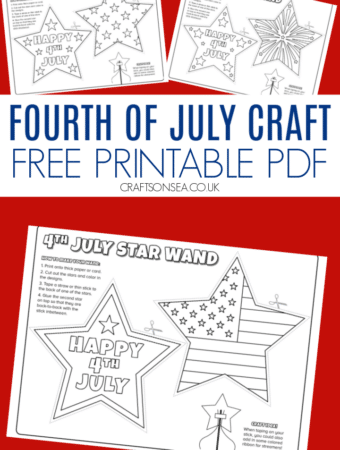 Free Printable 4th of July Craft