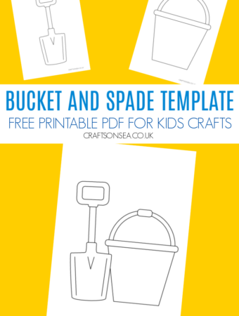 bucket and spade template printable