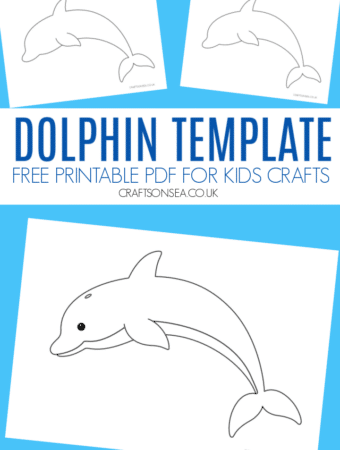 dolphin template free printable