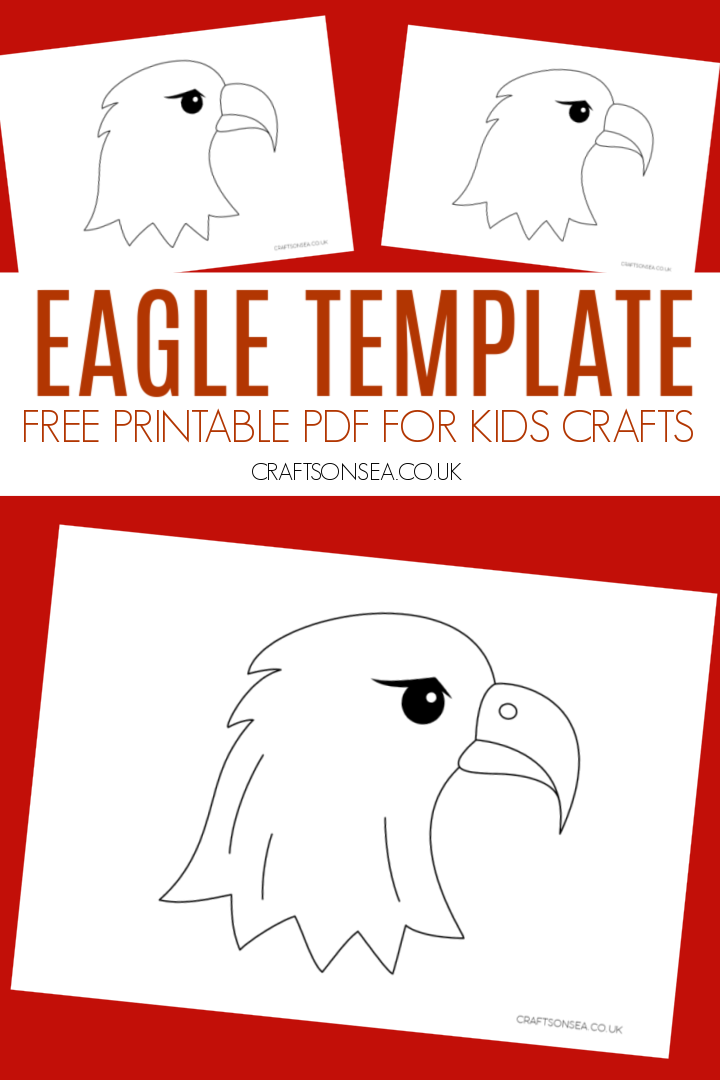 eagle template printable craft