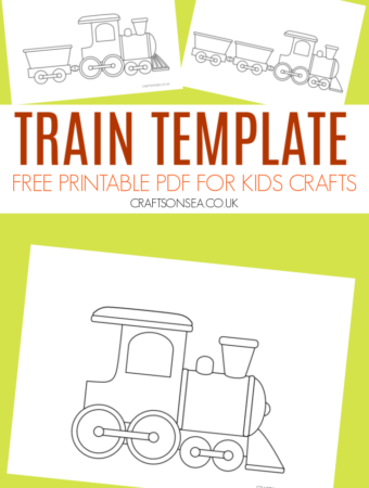 train template printable PDF