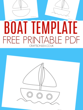boat template printable