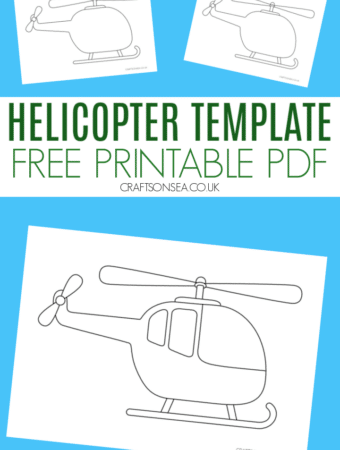 helicopter template printable