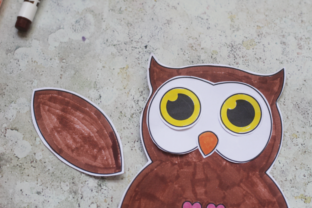 printable owl craft for kids