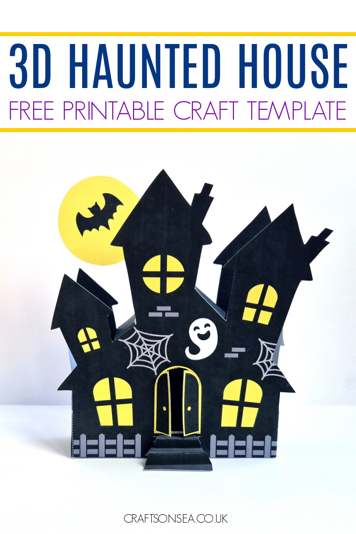 White House printable coloring - Easy kid craft - Happy Paper Time