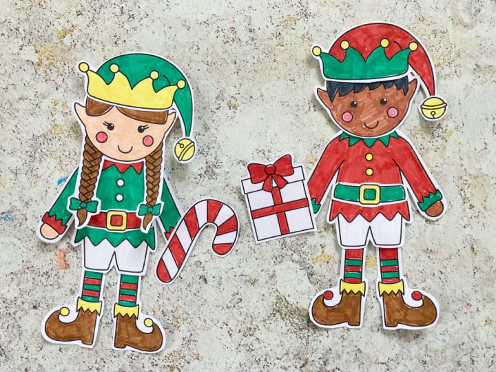 elf craft for kids