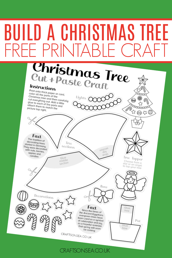 build a christmas tree printable free